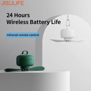 JISULIFE FA16 8000mAh Remote Control Ceiling Fan