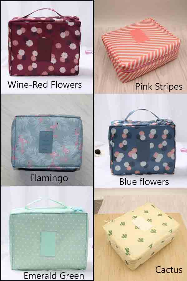 Multifunction Makeup Organizer Bag Outdoor Toiletries Storage Bag - Image 9