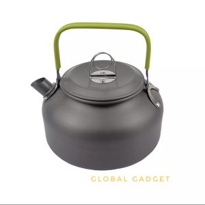 Light Weight Portable Outdoor Water Kettle Teapot, Coffee Pot 0.8 Litre – Compact, Quick-Heat & Anti-scalding