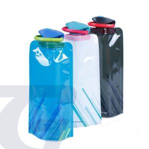 Portable Ultralight Water Bottle 700mL Foldable Collapsible Travel Outdoor Sport