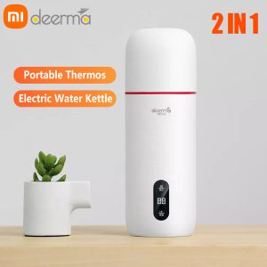 Xiaomi Deerma 350ML Stainless Steel Display Smart Touch Thermos Flask Cup