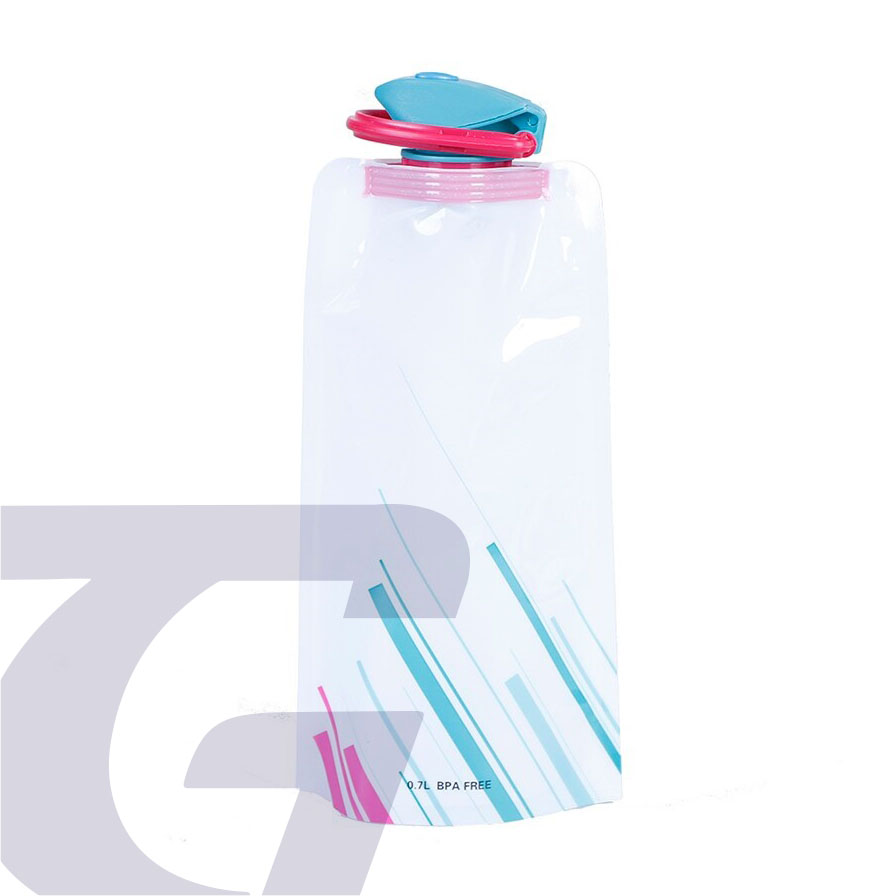 Portable Ultralight Water Bottle 700mL Foldable Collapsible Travel Outdoor Sport - Image 10