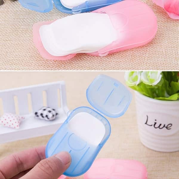 Outdoor Travel Paper Soap Box - Image 3