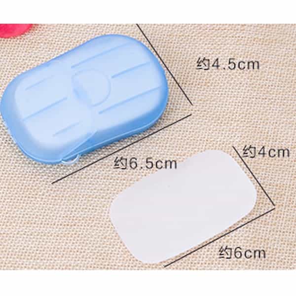 Outdoor Travel Paper Soap Box - Image 5