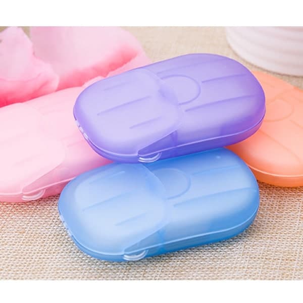 Outdoor Travel Paper Soap Box - Image 2