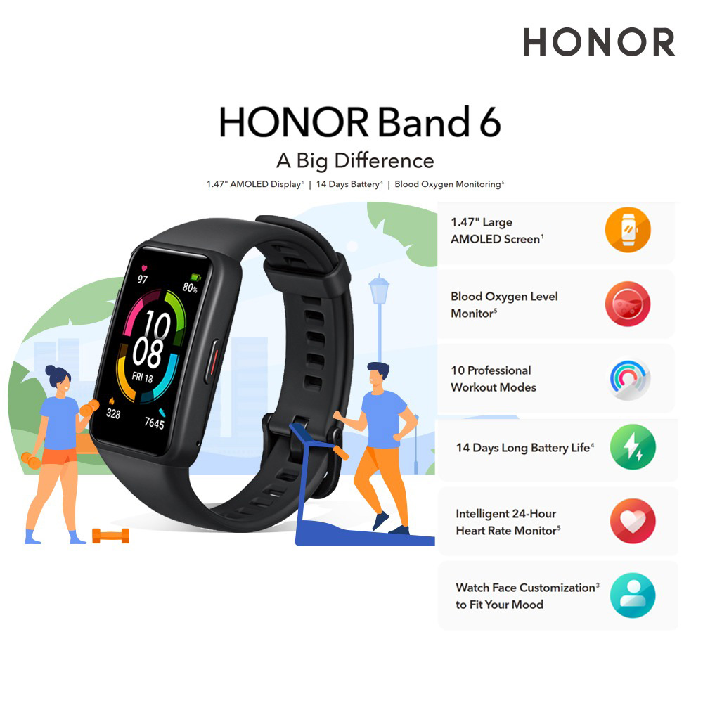 Huawei Honor Band 6 Smart Wristband - Image 2
