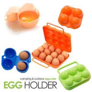 Egg Container for Outdoor Camping and Travel