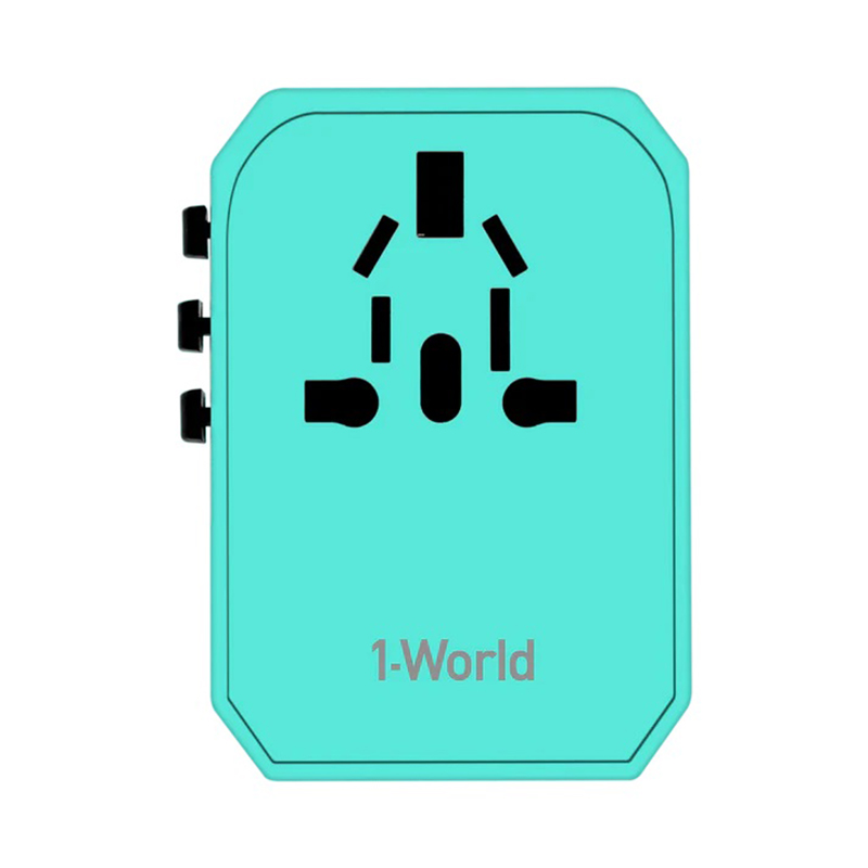 Momax UA5 1-World USB-C + 4 USB AC Travel Adapter - Image 5
