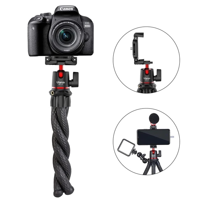 Ulanzi MT-11 Octopus Tripod with Built-In Phone Mount - Image 5