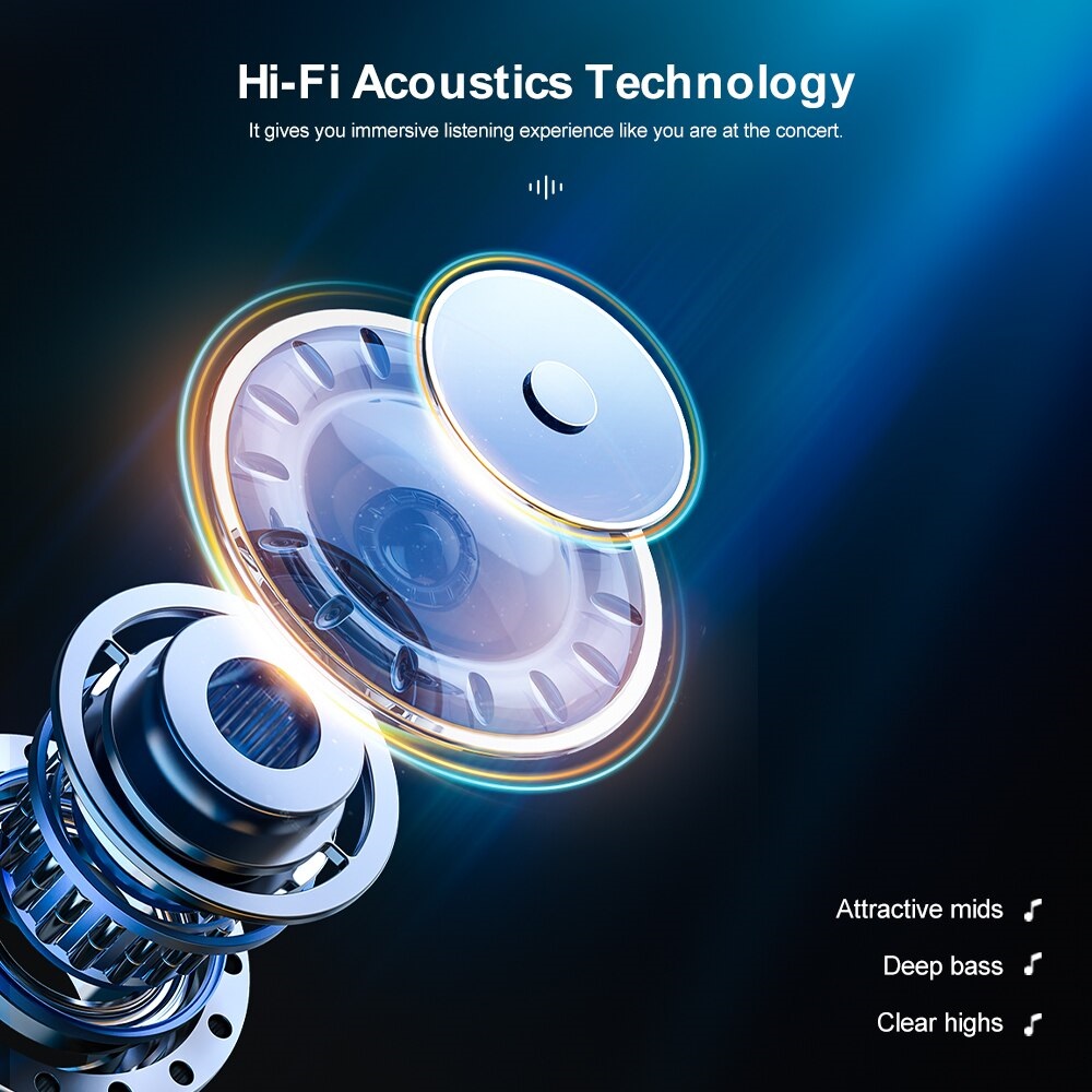 Rock Obsidian Stereo Earphones - Image 8