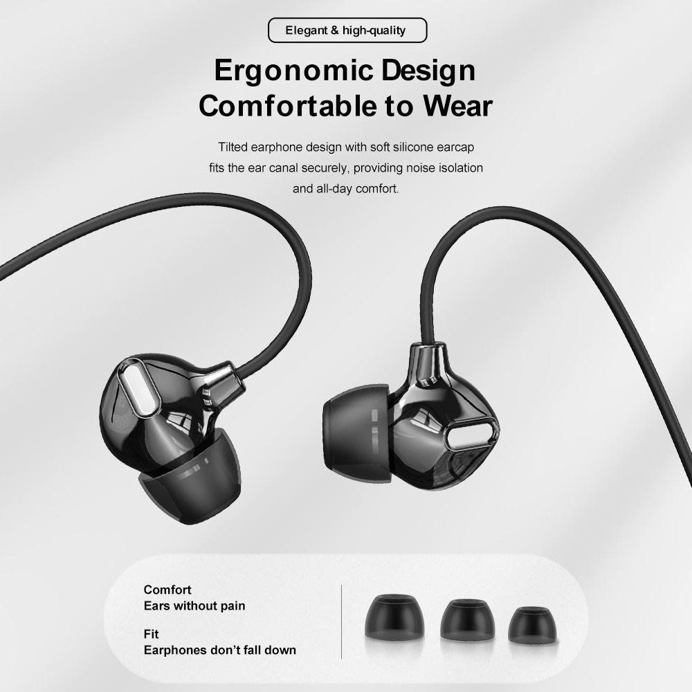 Rock Obsidian Stereo Earphones - Image 9
