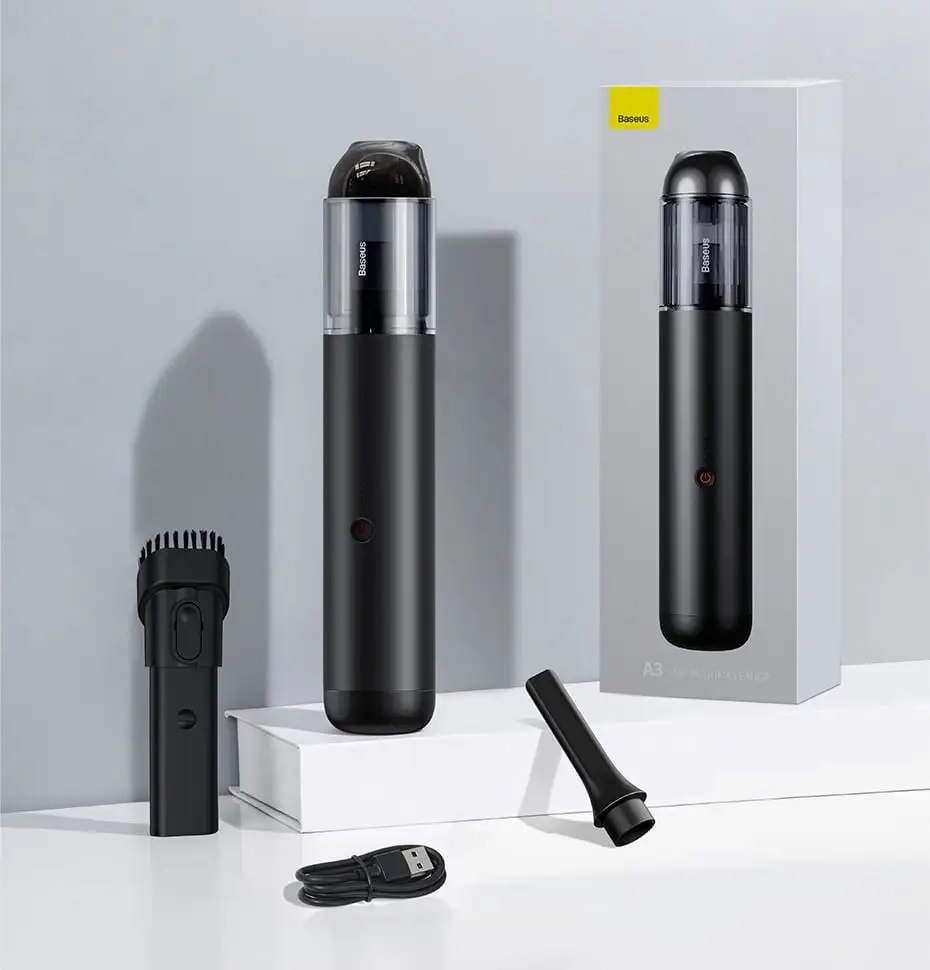 Baseus A3 Vacuum Cleaner Portable Handheld 15000Pa 135W Strong Suction Car Handy Vacuum Cleaner
