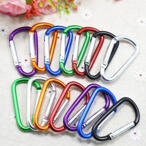Carabiner Aluminum Alloy Keychain Camping Hiking Hook Outdoor Sports Tools