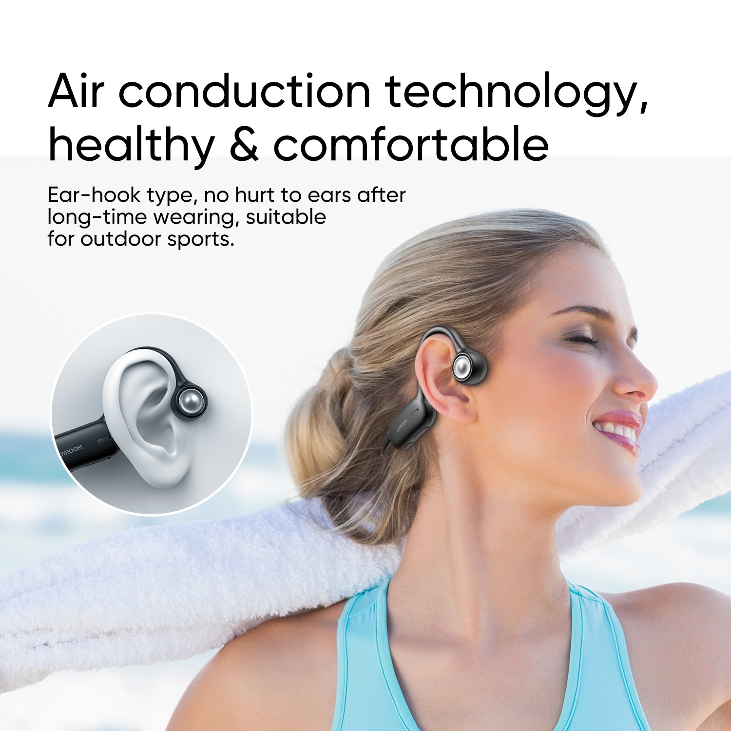 Joyroom JR-X2 Wireless Air Conduction Headphone - Image 3
