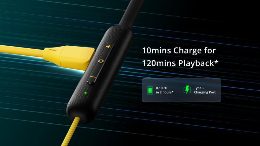 Realme Buds Wireless 2 Neo Earphones with Type-C Fast Charge - Image 5
