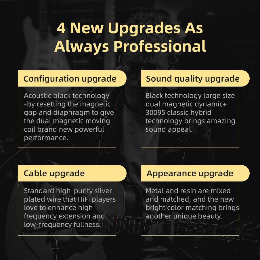 KZ ZSN PRO X Dual Driver Hybrid Metal Earphones - Image 10