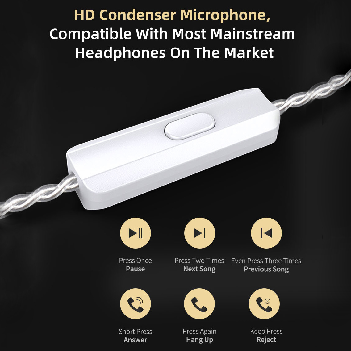 KZ ZSN PRO X Dual Driver Hybrid Metal Earphones - Image 5