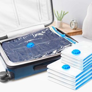 Vacuum Bag Foldable Organizer Travel Clothes Storage Bag Space Saving Seal Bags